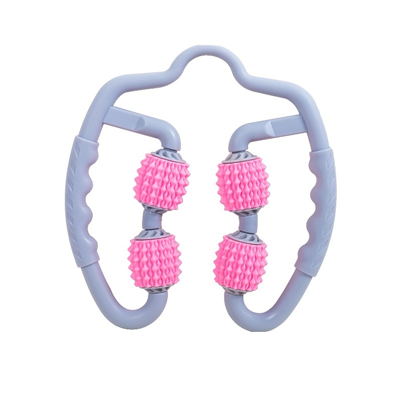 TPE kruhová masáž nohou s pomocí svalových válečků TPE kruhová masáž nohou s pomocí svalových válečků