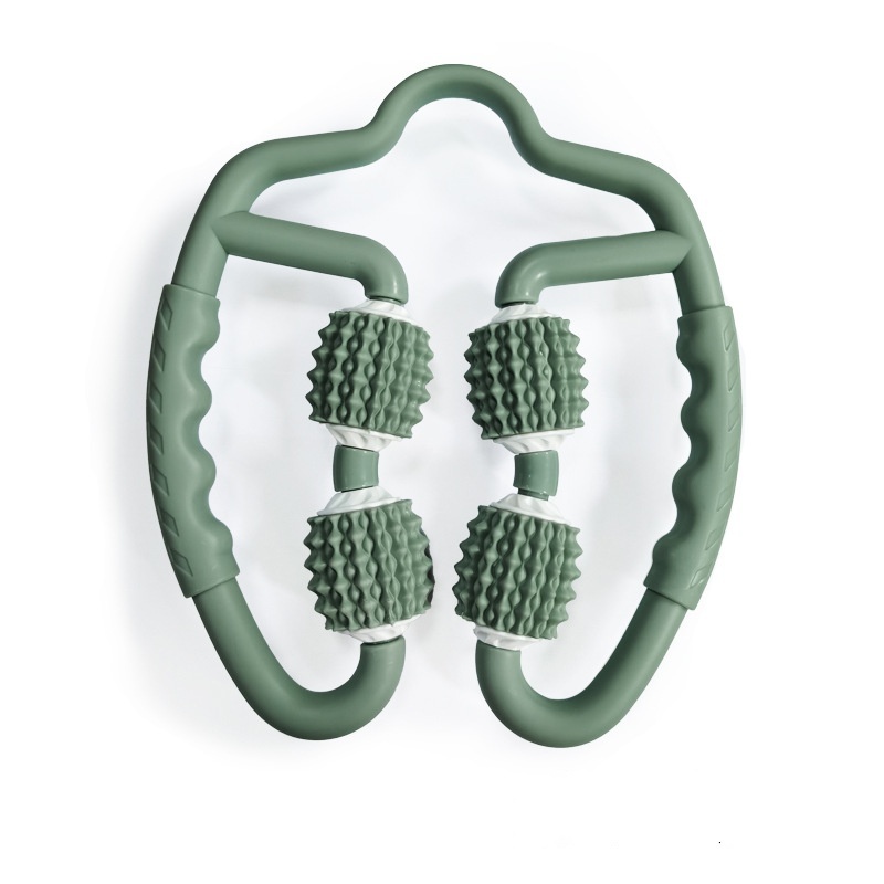 TPE kruhová masáž nohou s pomocí svalových válečků TPE kruhová masáž nohou s pomocí svalových válečků