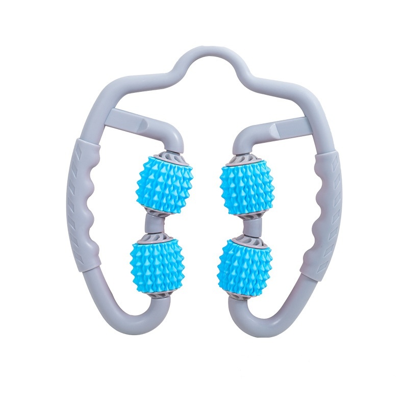 TPE kruhová masáž nohou s pomocí svalových válečků TPE kruhová masáž nohou s pomocí svalových válečků